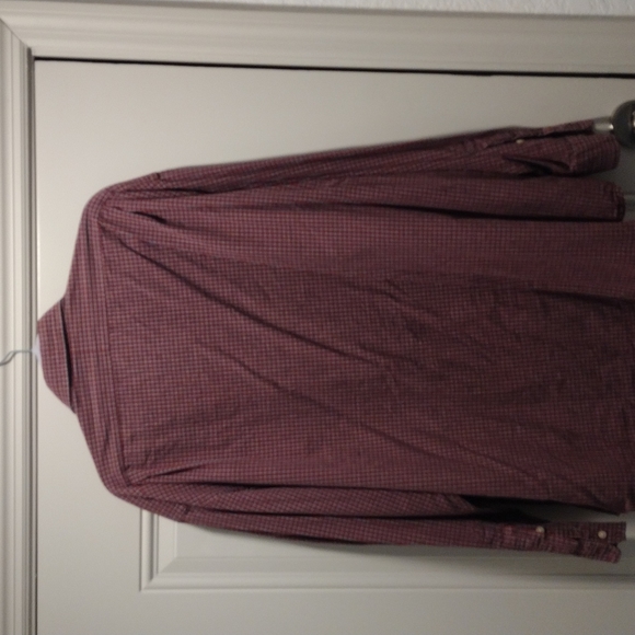 Ralph Lauren xxl long sleeve button down shirt red plaid - Picture 4 of 6